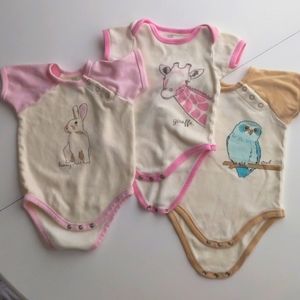 4/$15 Set of Touched by Nature Onesies